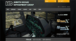 Desktop Screenshot of nemethdesigns.com